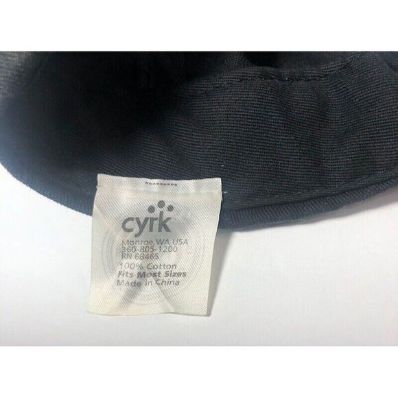 CAT -Caterpillar Black & Yellow Trucker Snapback Cap NWOT - Picture 4 of 4